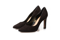 Szpilki VISCONI Brązowy Welur wz.7836