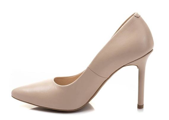 Buty PALAZZO Nude Skóra wz.9288 k-BR61