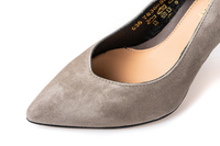 Szpilki VISCONI Taupe Welur wz.7836