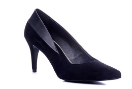 Buty PALAZZO Czarne Zamsz wz.4780