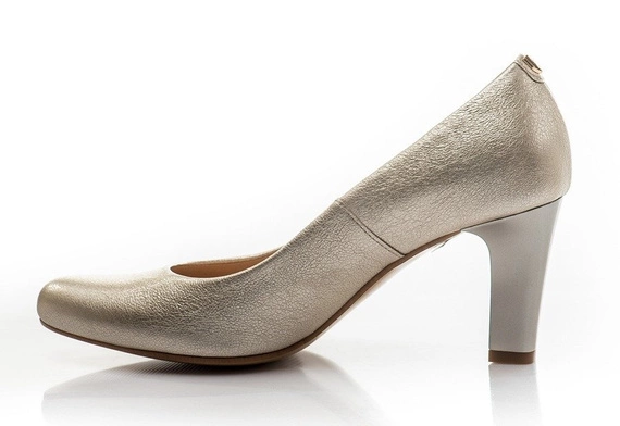 Buty SIMONE Jasne Złoto wz.5051 k1100
