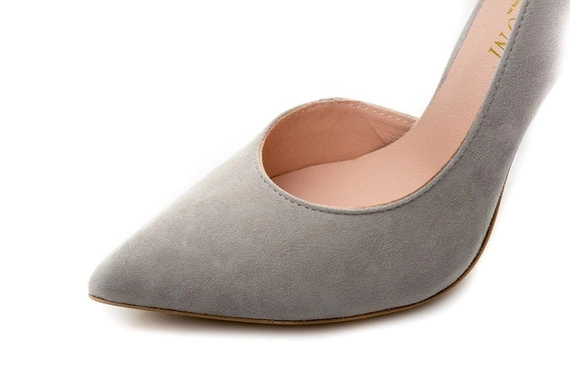 Buty VISCONI Popiel Welur wz.7287