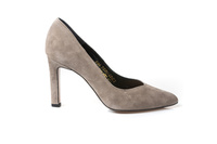 Szpilki VISCONI Taupe Welur wz.7836