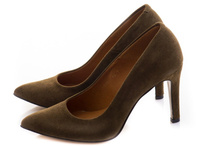 Buty BOCCATO Khaki Zamsz wz.3930