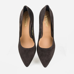 Czółenka VISCONI Brązowy Welur wz.7842