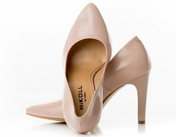 Buty NIKOLL Różowa Skóra wz.1261 k042