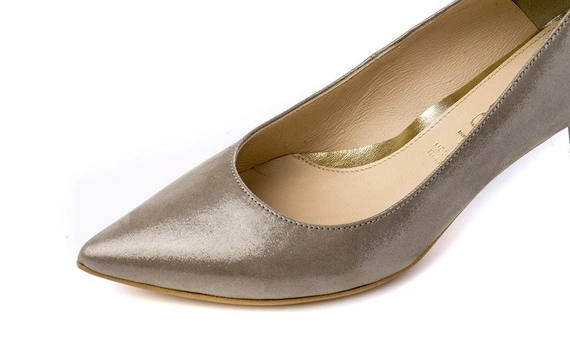 Buty STIFBUT Beż Satyna wz.112