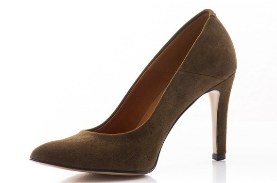 Buty BOCCATO Khaki Zamsz wz.3930