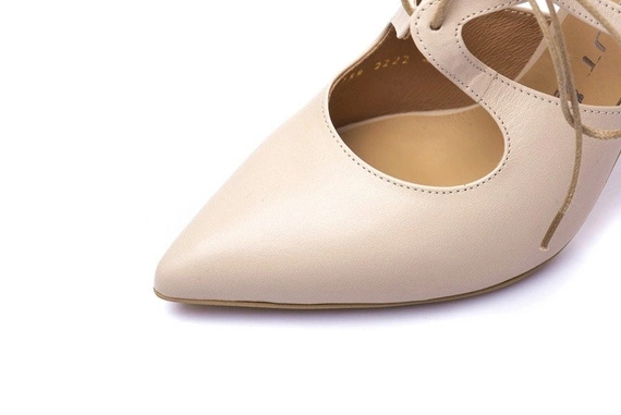 Buty STIFBUT Beż  Skóra wz.759