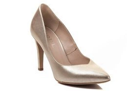 Buty KOTYL Złote EF Czółenka wz.7293