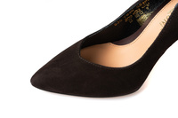 Szpilki VISCONI Brązowy Welur wz.7836