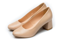 Buty PALAZZO Nude Skóra wz.4290 k-16K