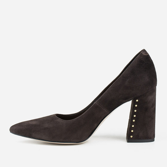 Czółenka VISCONI Brązowy Welur wz.7842