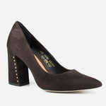 Czółenka VISCONI Brązowy Welur wz.7842