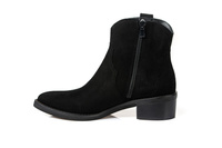 Botki VISCONI Czarny Zamsz wz.2608