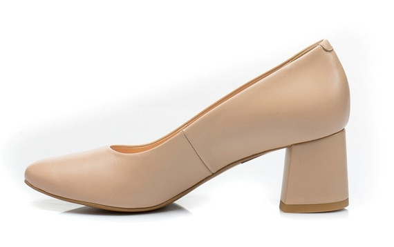 Buty PALAZZO Nude Skóra wz.4290 k-16K