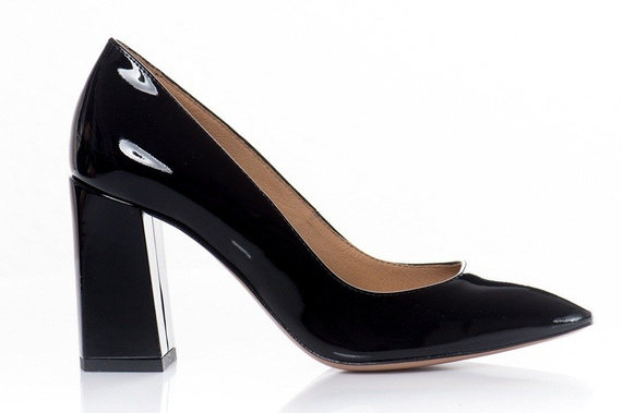 Buty BALDOWSKI Czarne Lakier wz.1717