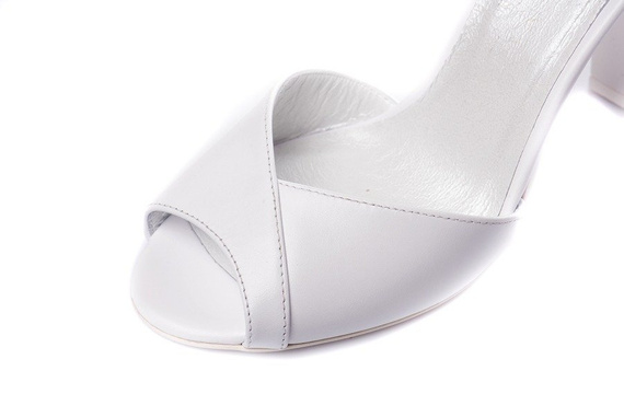 Buty KOTYL Białe Skóra wz.5889