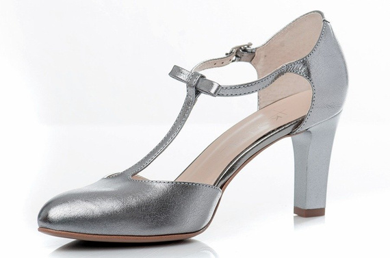 Buty KOTYL Ciemne Srebro wz.889