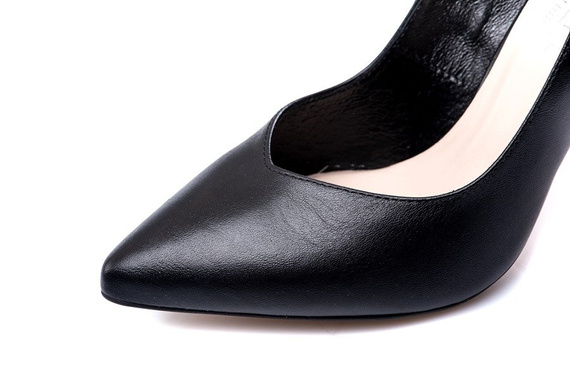 Buty KOTYL Czarne Czółenka wz.7293