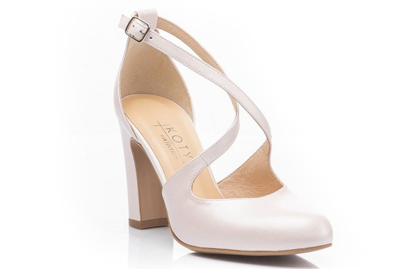 Buty KOTYL Perłowy Róż wz.5907