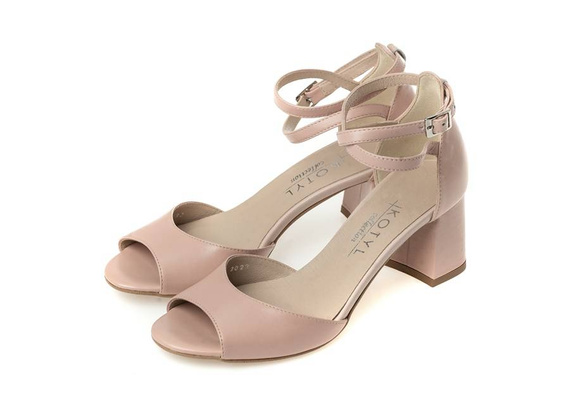 Buty KOTYL Różowe Skóra wz.3805