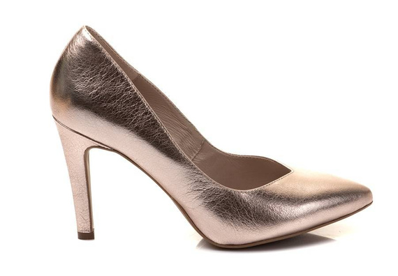 Buty KOTYL Różowe Złoto Czółenka wz.7293