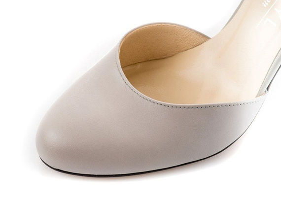 Buty KOTYL Szare Skóra wz.5891