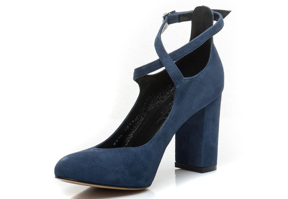 Buty KOTYL Veleno Zamsz Czółenka wz.5914