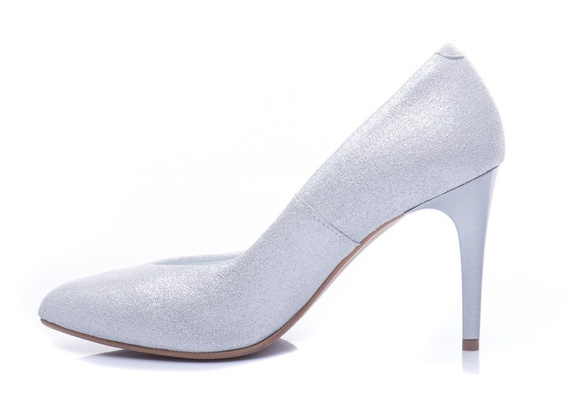 Buty NIKOLL Ekri Srebro wz.C873