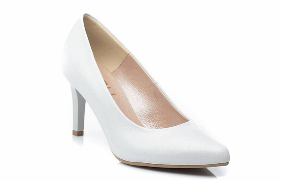 Buty NIKOLL Srebrne Nubuk wz.C542