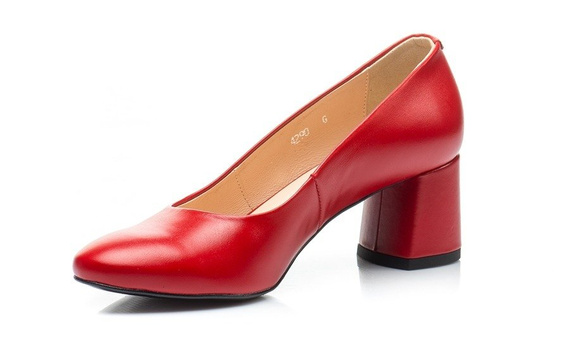 Buty PALAZZO Czerwone wz.4290 k-B237
