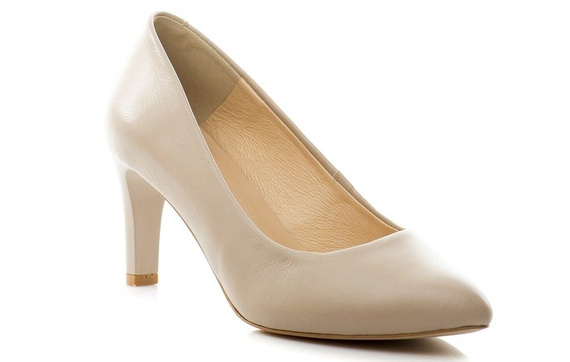 Buty PER VOI Cieliste Skóra wz.24-c
