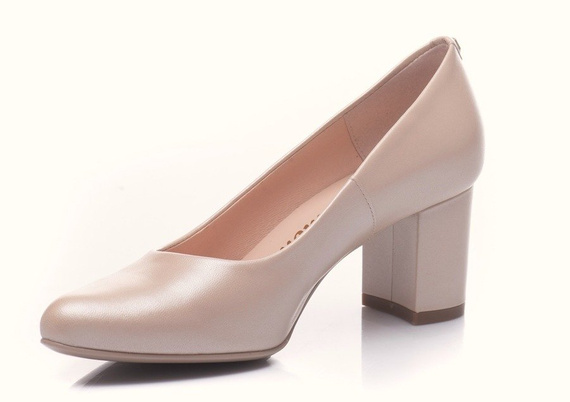 Buty SIMONE Beż Perła wz.9136 k1416