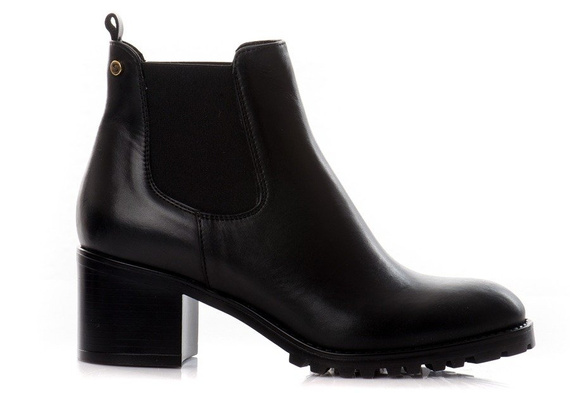 Buty SIMONE Czarne Skóra wz.6012 k08