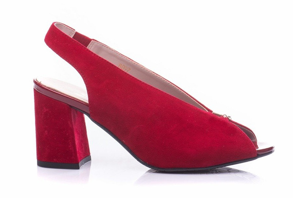 Buty SIMONE Czerwone wz.8097 k1432