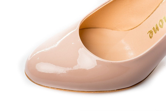 Buty SIMONE Róż Lakier wz.5003 k430