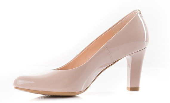 Buty SIMONE Różowe Lakier wz.5051 k430