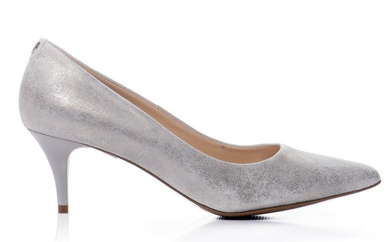Buty SIMONE Złote Skóra wz.595 k1016