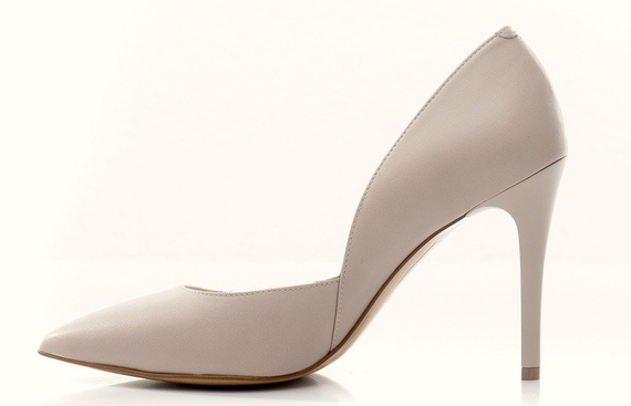 Buty STIFBUT Beżowe Skóra wz.731