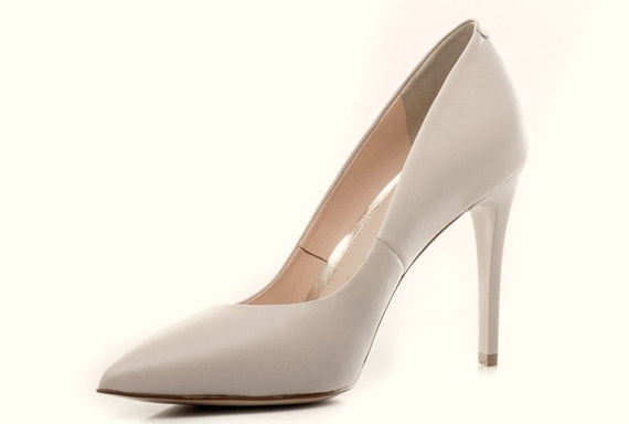 Buty STIFBUT Beżowe Skóra wz.756