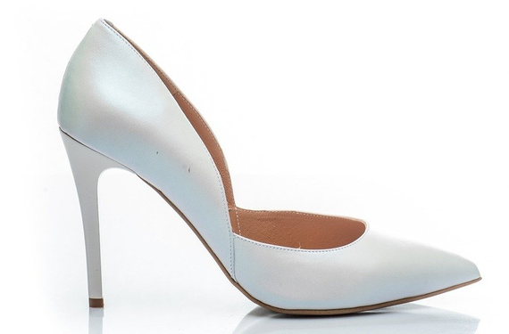 Buty STIFBUT Białe Perła wz.731