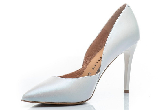 Buty STIFBUT Białe Perła wz.731