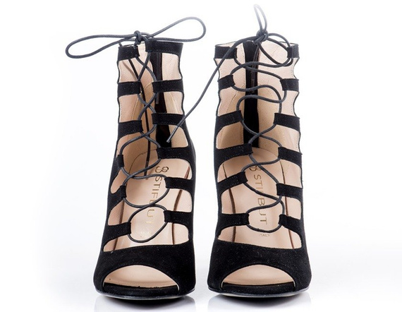 Buty STIFBUT Czarny Zamsz wz.248