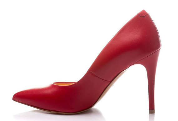 Buty STIFBUT Czerwone Skóra wz.756