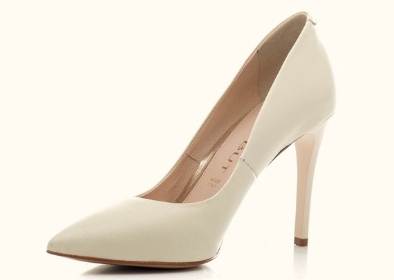 Buty STIFBUT Śmietana Skóra wz.756