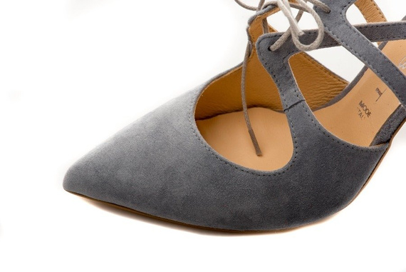 Buty STIFBUT Szary Zamsz wz.759