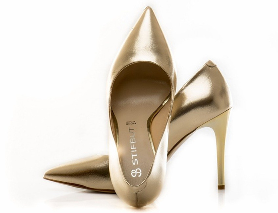 Buty STIFBUT Złota Skóra wz.756