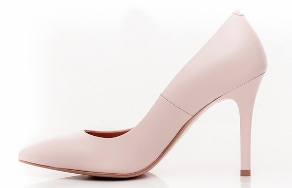 Buty SZYDŁOWSKI Puder Skóra wz.1425 k330