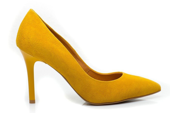 Buty SZYDŁOWSKI Żółty Zamsz wz.1425 k603